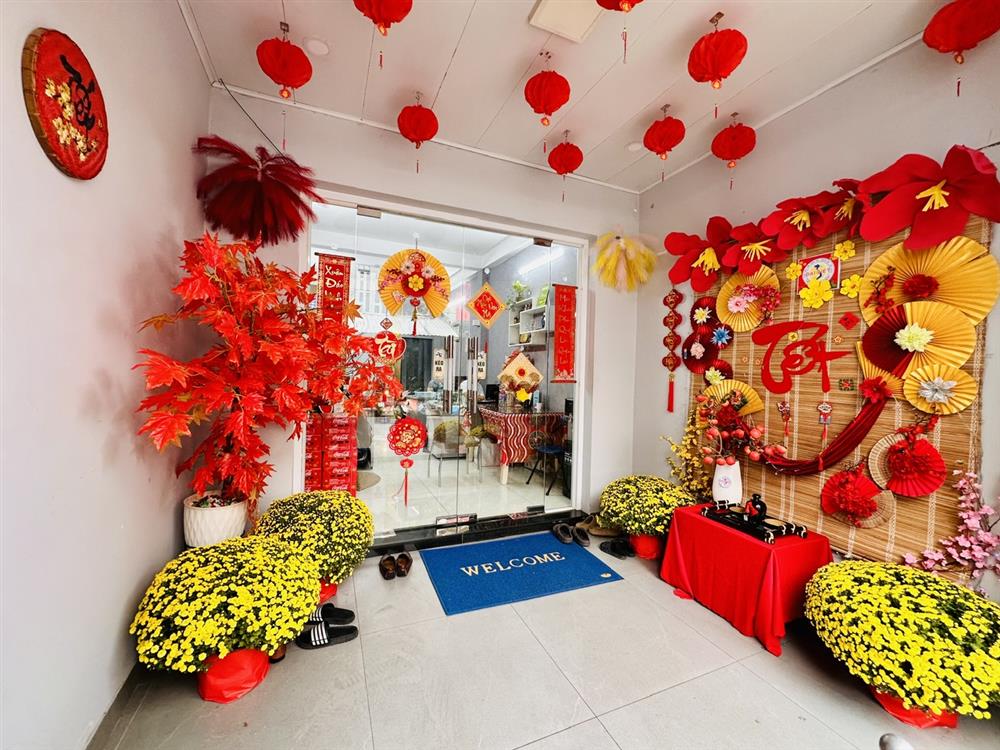 Sảnh văn phòng HTX Đại Việt ngày Tết